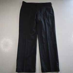 Ballin 38x32 Gray 100% Super 120s‎ Wool Comfort Eze Flat Front Cuffed Mens Pants